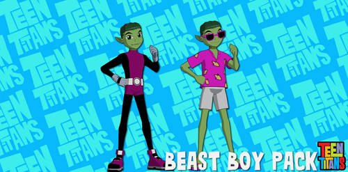 Teen Titans Pack 4: Beast Boy FOR XPS