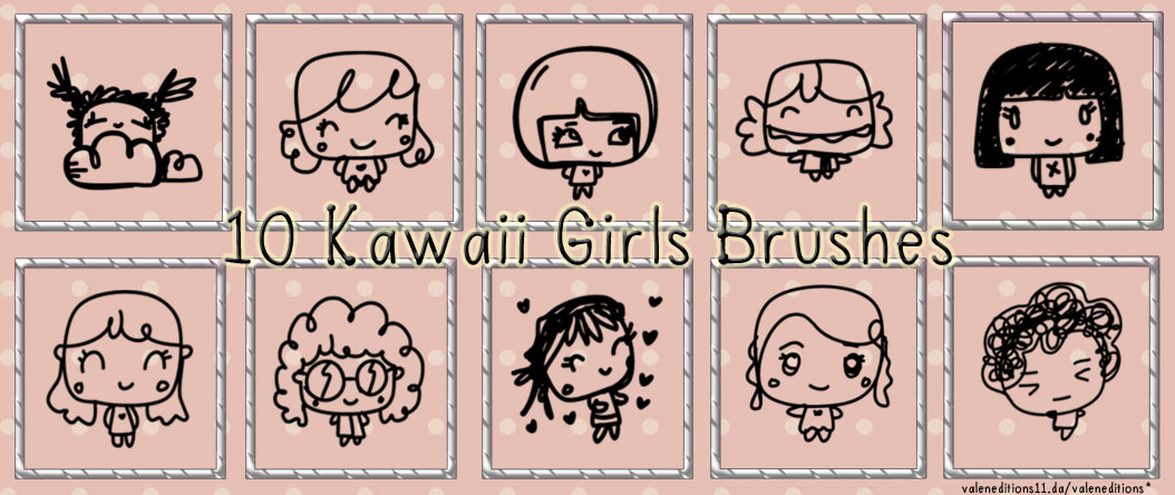 Kawaii Girls Brushes