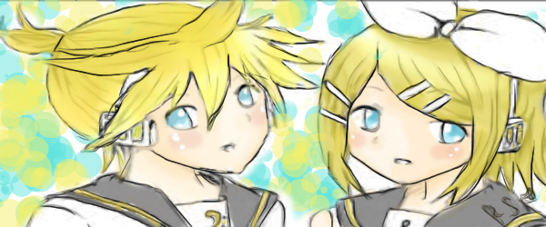 len and rin lineart coloring by Rocio5431 on DeviantArt