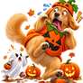 Funny Halloween Animals 10 Designs + 3 FREE
