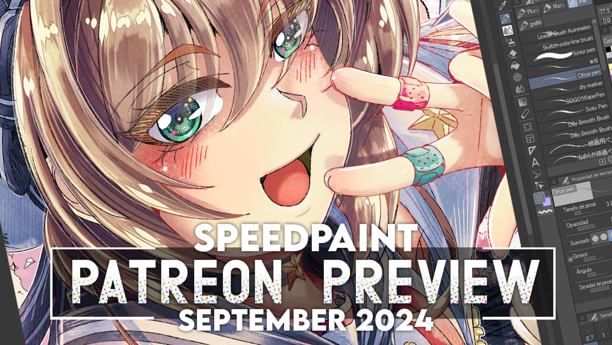 Speedpaint -Sakura Kinomoto - Patreon preview by Genso-x on DeviantArt