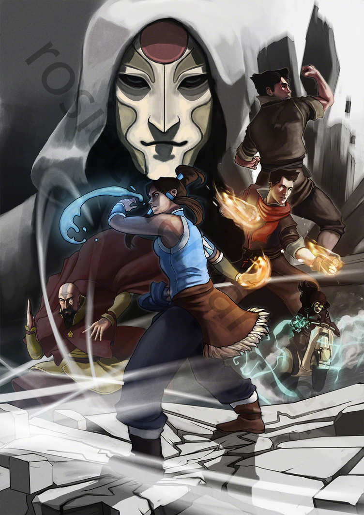 Legend of Korra poster by rosiecoleman on DeviantArt