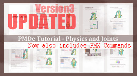 PMDe + PMX Commands Tutorial - Physics and Joints