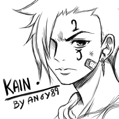 Kain Digital sketch by Angy89 on DeviantArt