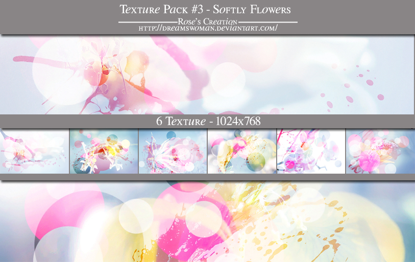 Texture Pack #3 - Softly Flowers