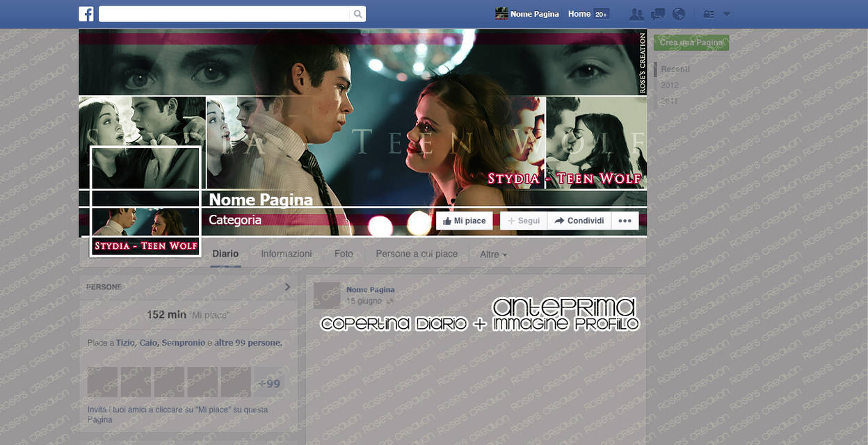Facebook Timeline 486 Stydia Teen Wolf by dreamswoman