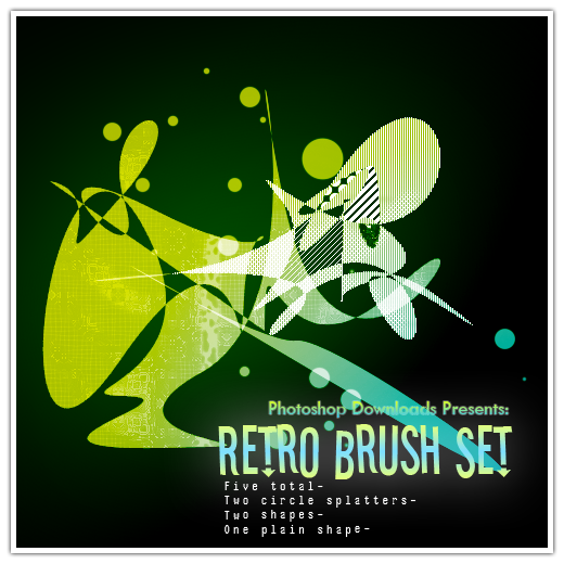 Retro Brush Set