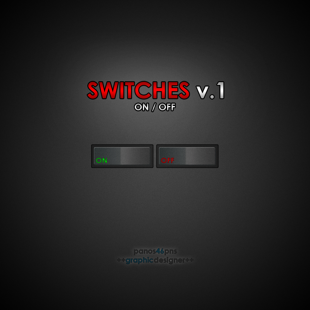 Switches V.1 ON - OFF