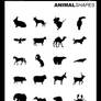 20 Animal Shapes for Photoshop