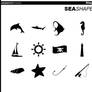 12 Sea Shapes for Photoshop