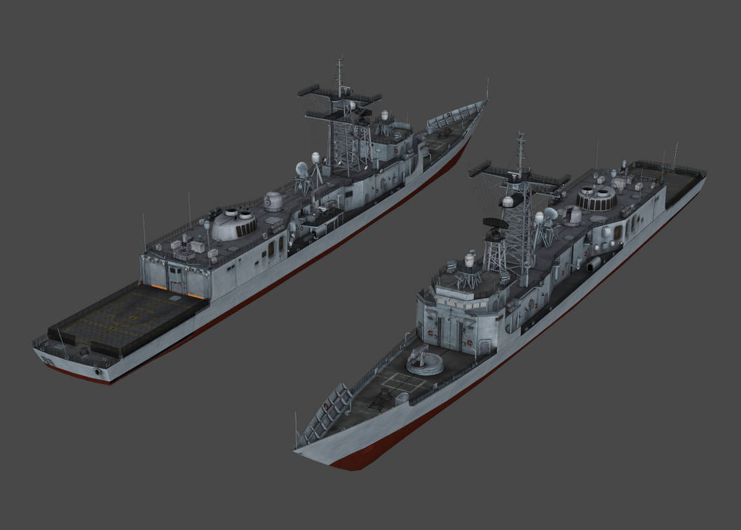 USN Oliver Hazard Perry class FFG (Pack 3D) by DigitalExplorations on DeviantArt