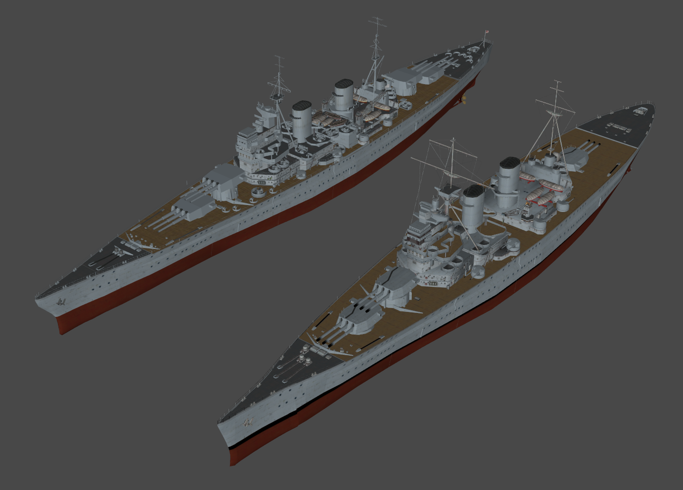 BRN - Lion and Super Lion class BBs (karle94) by