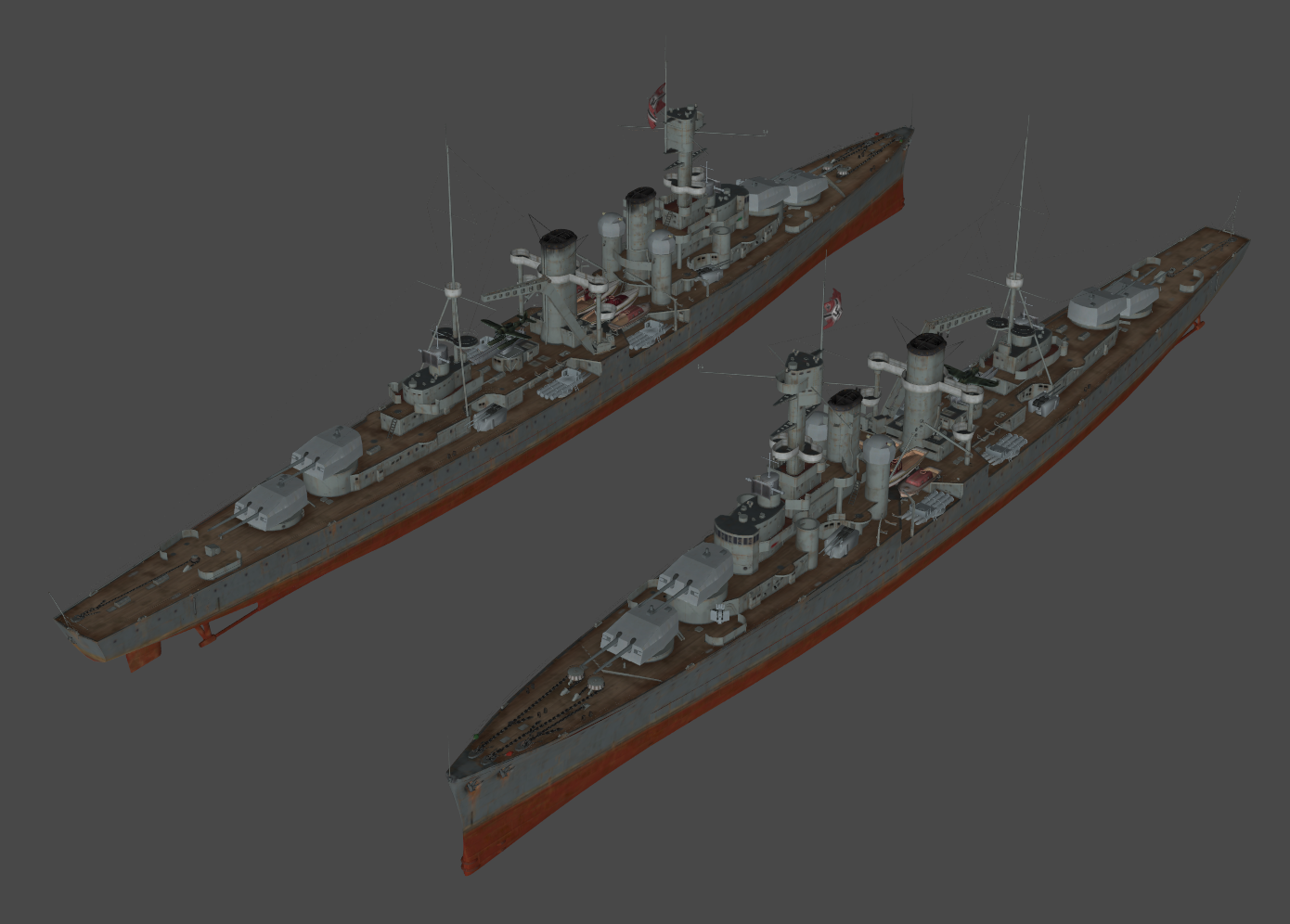 RKM Yorck class CA Studie Entwurf I10 (WoW) by DigitalExplorations