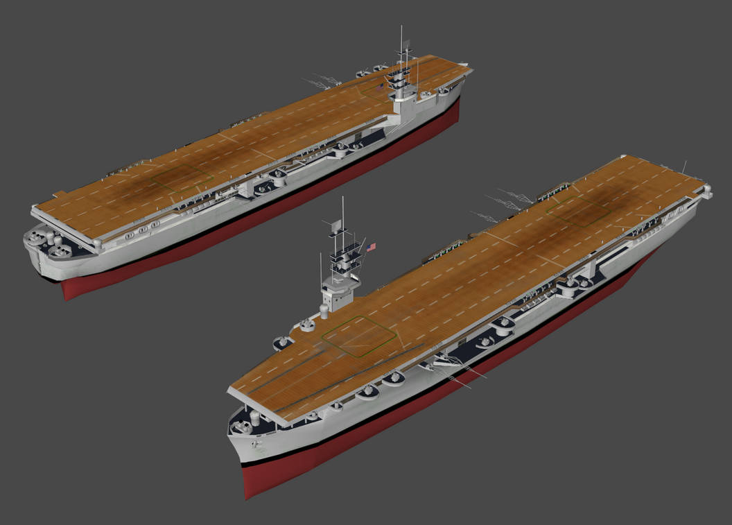 USN Commencement Bay class CVE (CFS2) by DigitalExplorations on