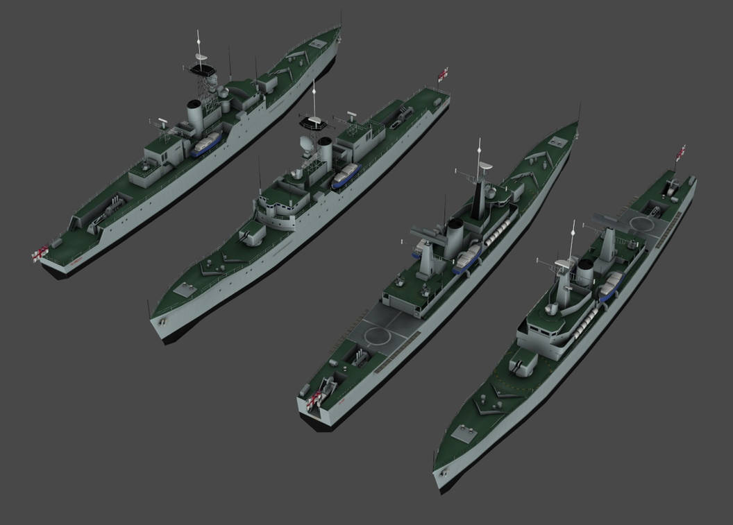 BRN - Leander class frigate (CFS2) by DigitalExplorations on DeviantArt