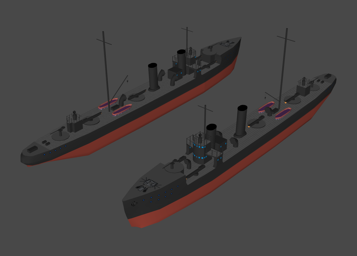 GKM V1 class torpedo boat or destroyer (CFS2) by DigitalExplorations