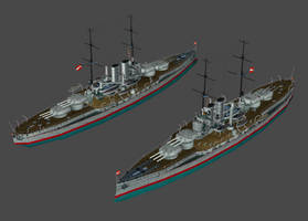 AHE - Tegethoff class battleship (CFS2)