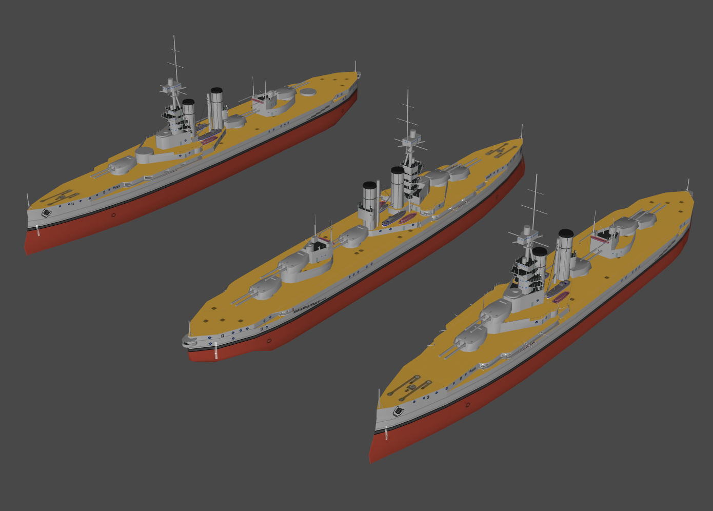 BRN Iron Duke class battleship (CFS2) by DigitalExplorations on