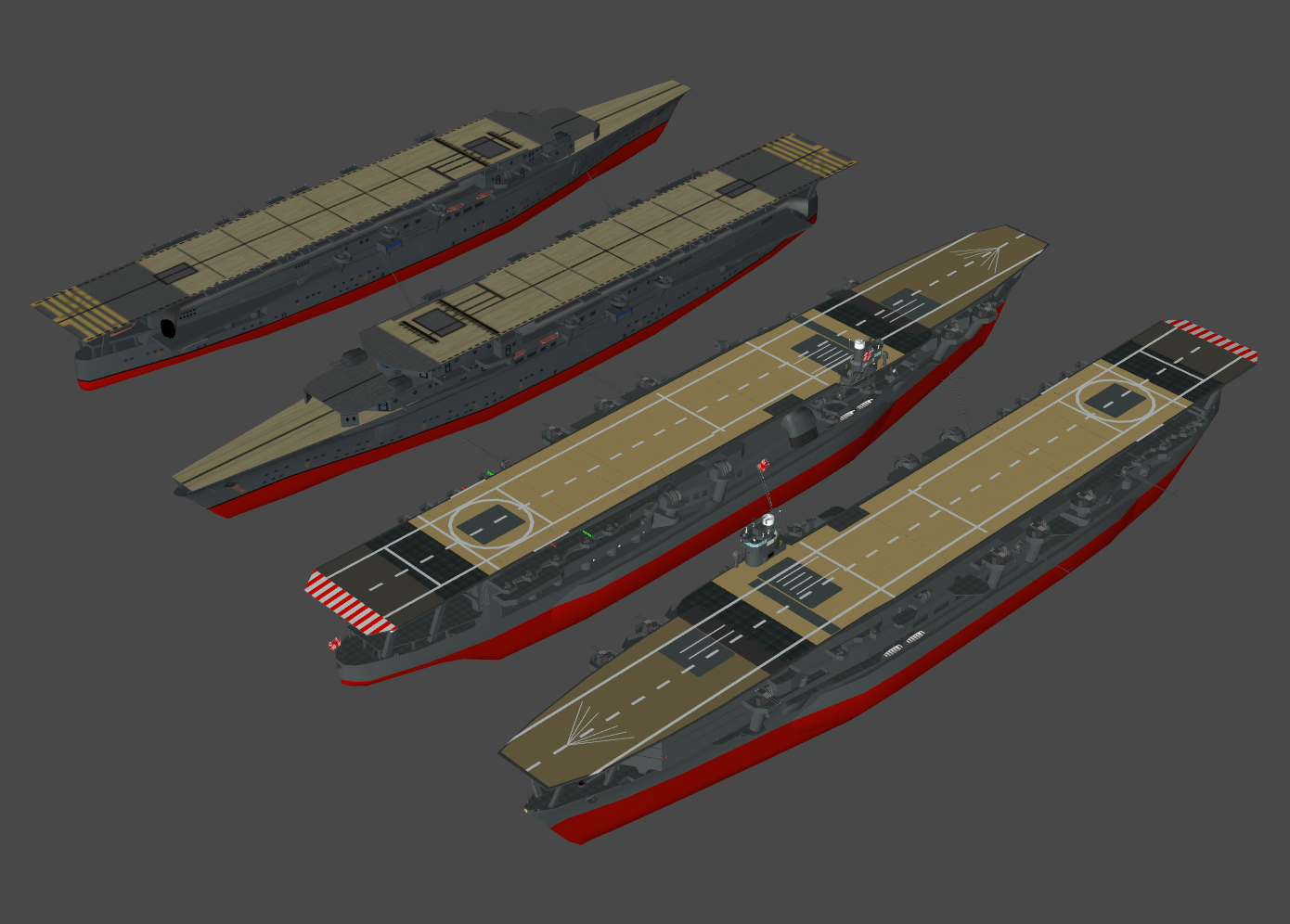 IJN HIJMS Kaga aircraft carrier (CFS2) by DigitalExplorations on