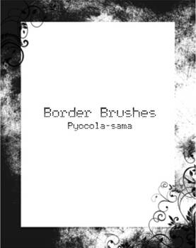 Border Brushes for Photoshop