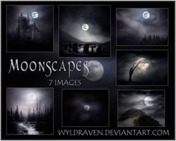 Moon Landscapes Stock Pack