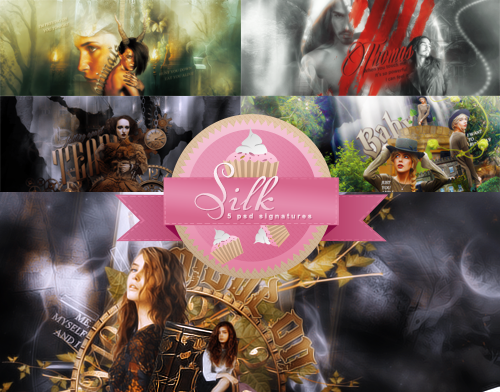 Signatures pack #3 by SilkofDespair