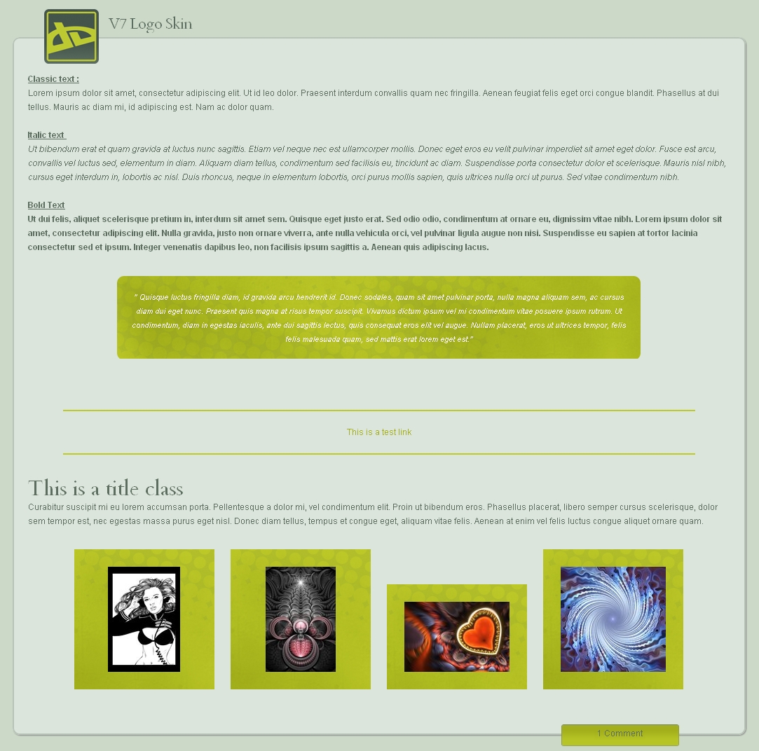 V7 Logo CSS