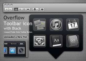Overflow Toolbar icon - Black
