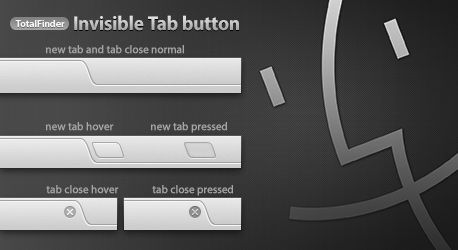 TotalFinder Tabs Button Replacement