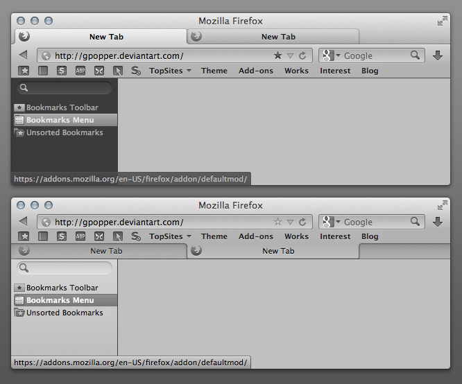 Firefox Theme - Default Mod