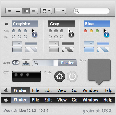 grain of OS X by Gpopper