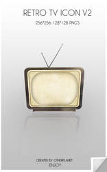 Retro Tv icon V2