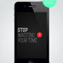Stop wall for iPhone
