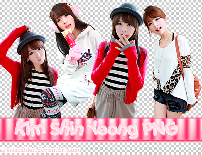 Kim Shin Yeong PNG Pack