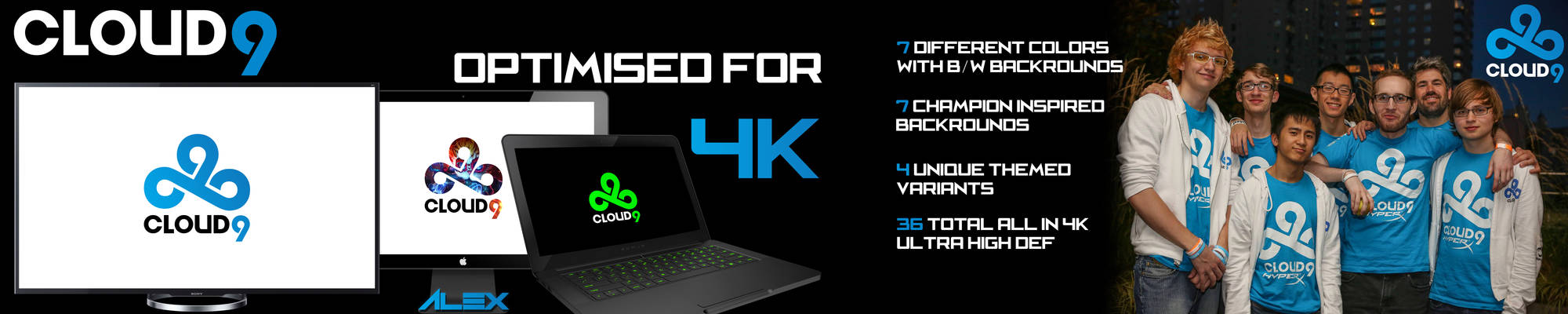 4K Cloud 9 Wallpaper Pack by alexrotondo on DeviantArt