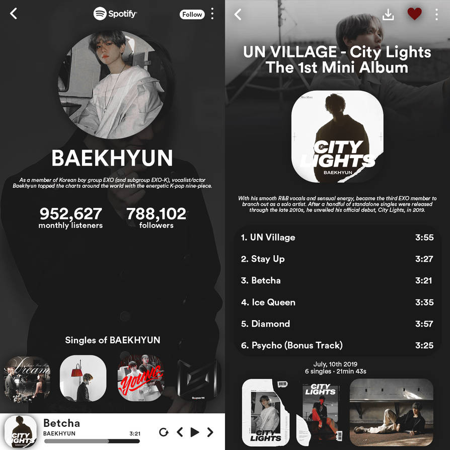 Spotify Template 001 by artRAVEeditions by artRaveEditions on DeviantArt
