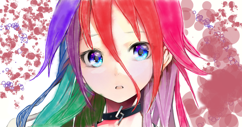 Anime Rainbow Girl by be4ut1fultr4um4 on DeviantArt