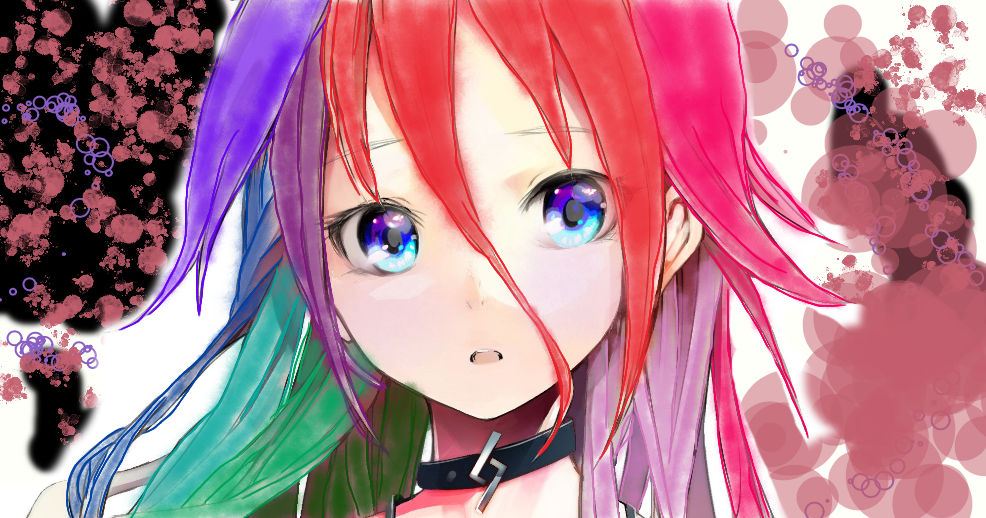 Anime Rainbow Girl By Be4ut1fultr4um4 On Deviantart