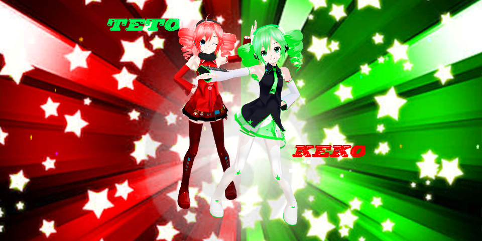 MMD LAT KEKO STAR AND TETO WII by leotda on DeviantArt