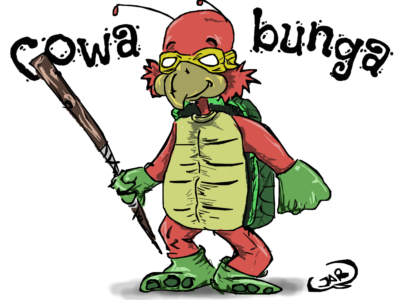 Ninja turtle custome by jabd on DeviantArt