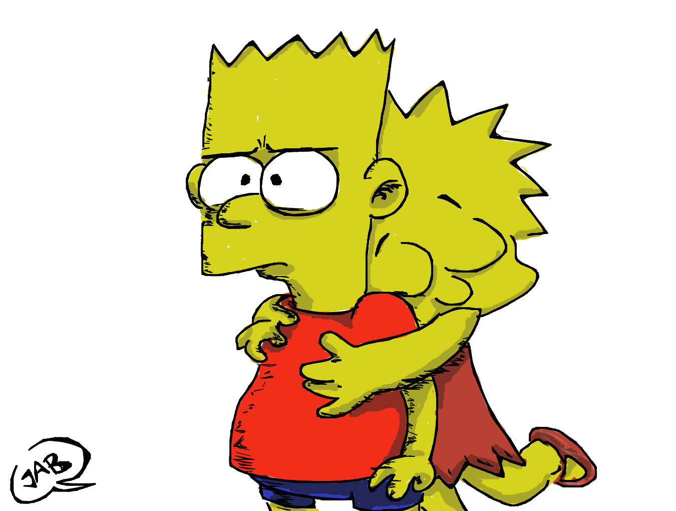 Bart and Lisa