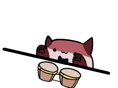 Bongo Cat YCH #5 (GIF) by Rustiicat on DeviantArt