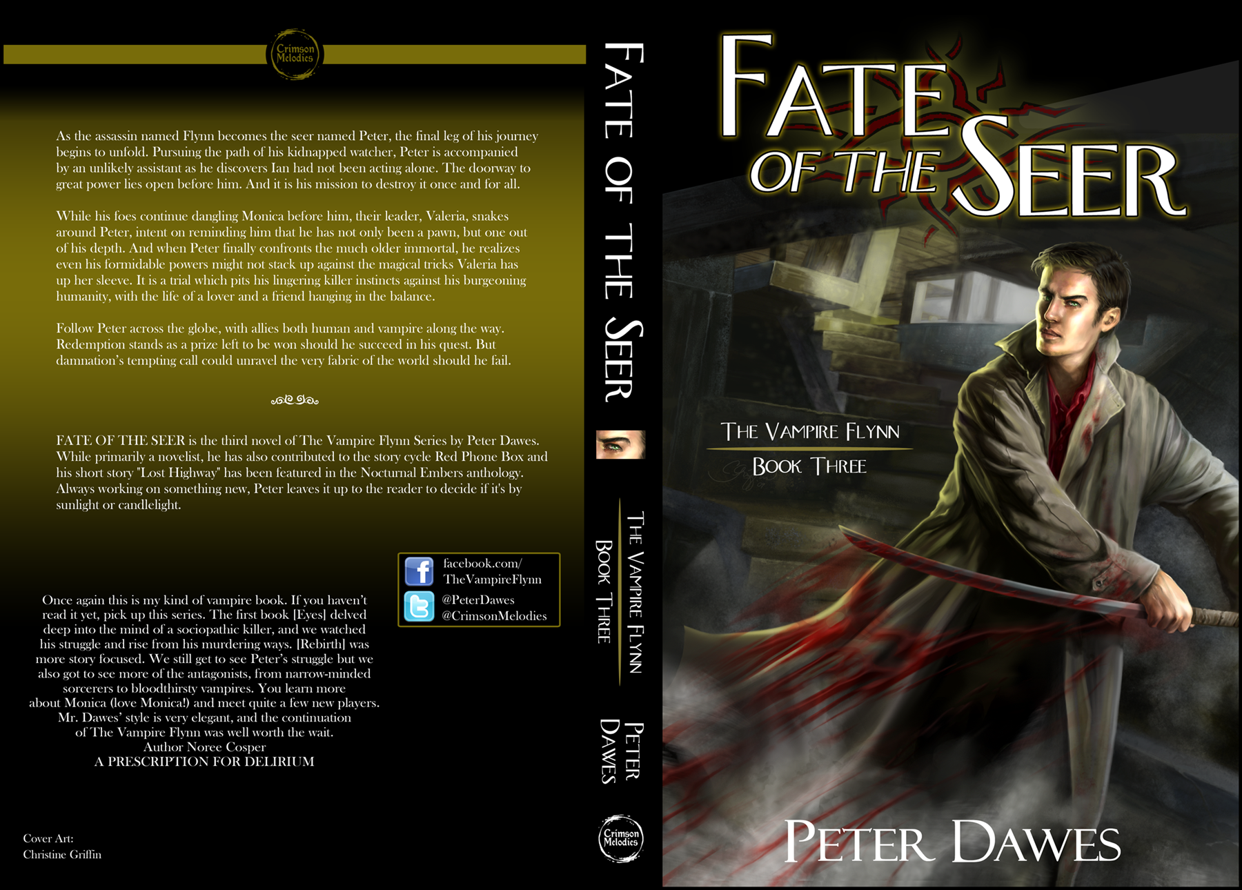 Fate of the Seer Wrap-Around Book Cover