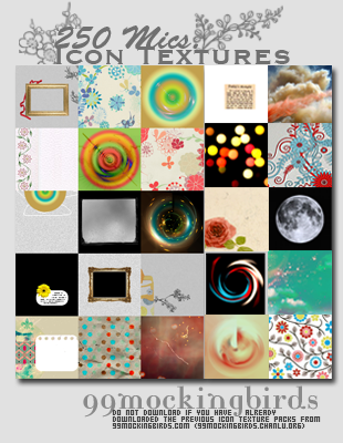 250 Misc. Icon Textures