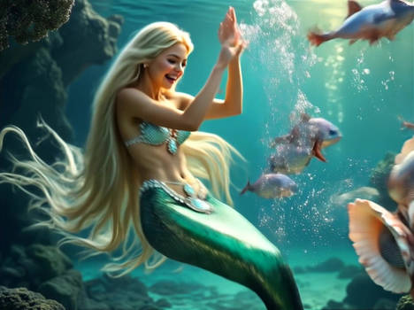 Enchanting Mermaids of the Underwater Realm