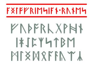 Anglo-Friesian Futhorc - font