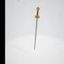 3D model of viking sword