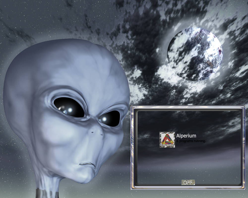 Alien's Look Logon by klen70 on DeviantArt