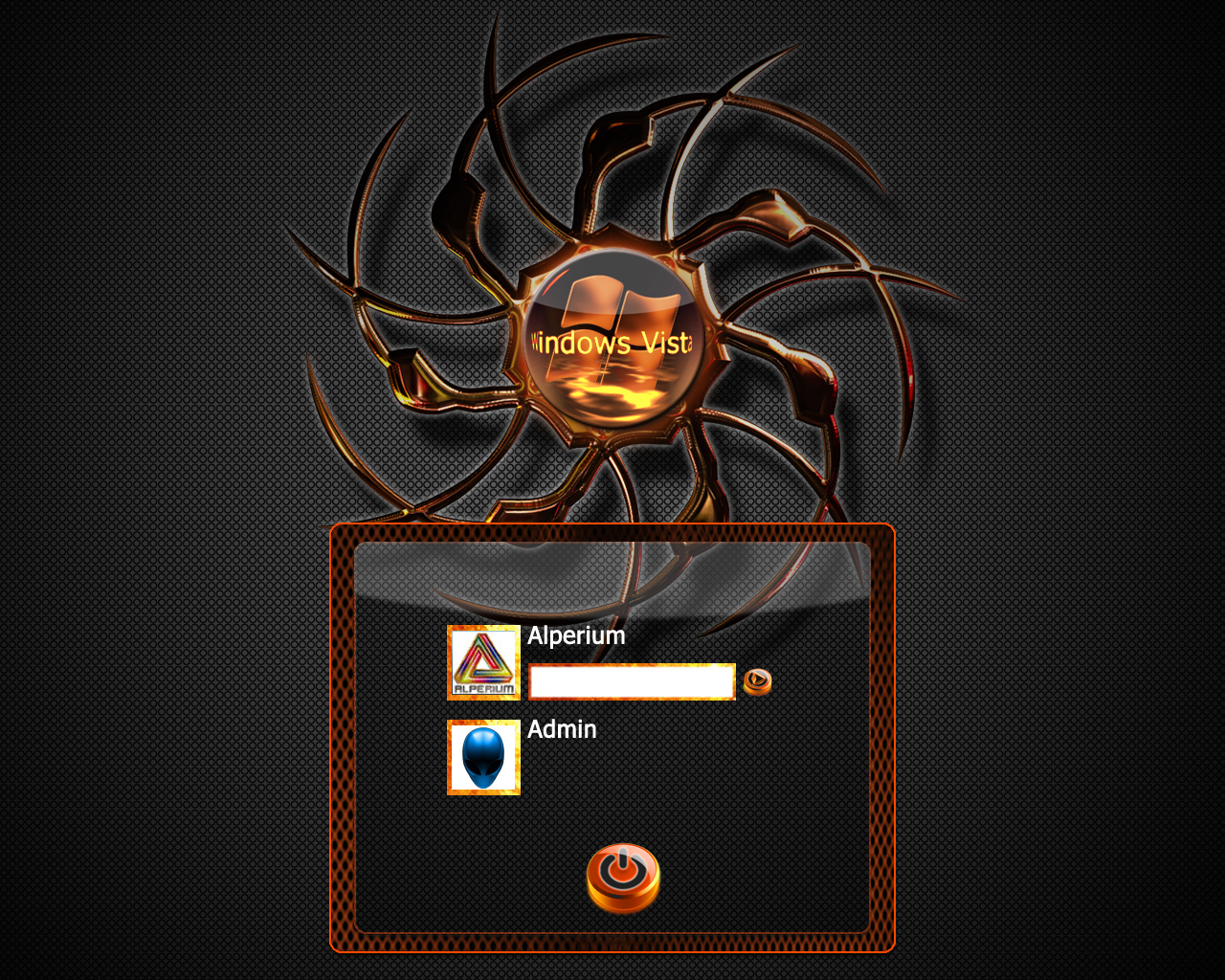 Alien Fire Vista Logon by klen70 on DeviantArt