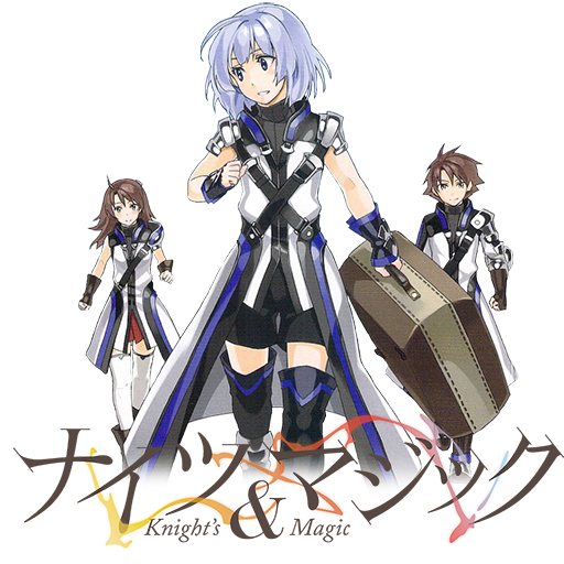 Knights and magic anime characters